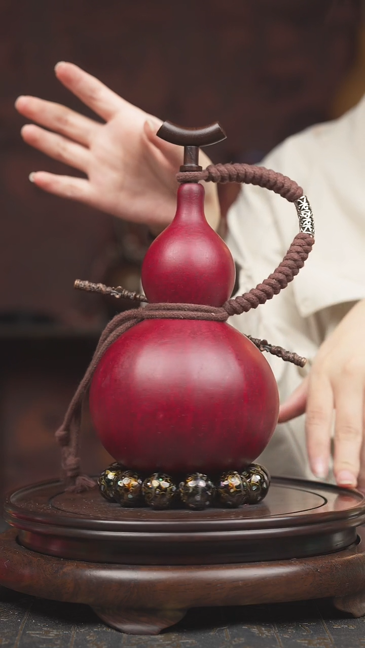 【闪购商品】1402号大漆酒葫芦 一物一拍