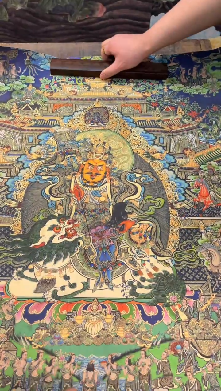 卷轴画刘洋画院老六专属w90