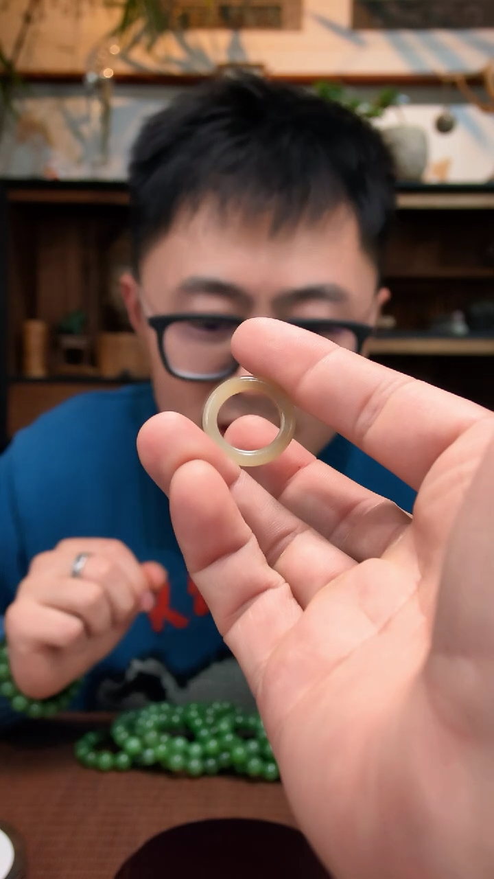 未镶嵌戒指和田玉11和田玉指环ZD