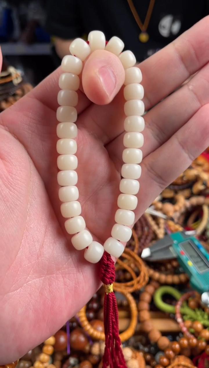 吊坠菩提根/象牙果王胖子文玩工作室算盘珠2型