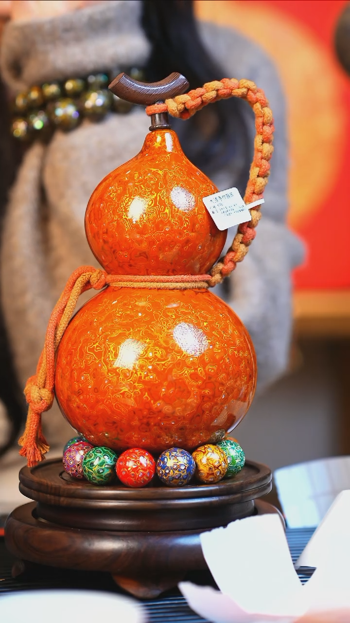 【闪购商品】JL079小师妹臻选漆艺酒葫芦