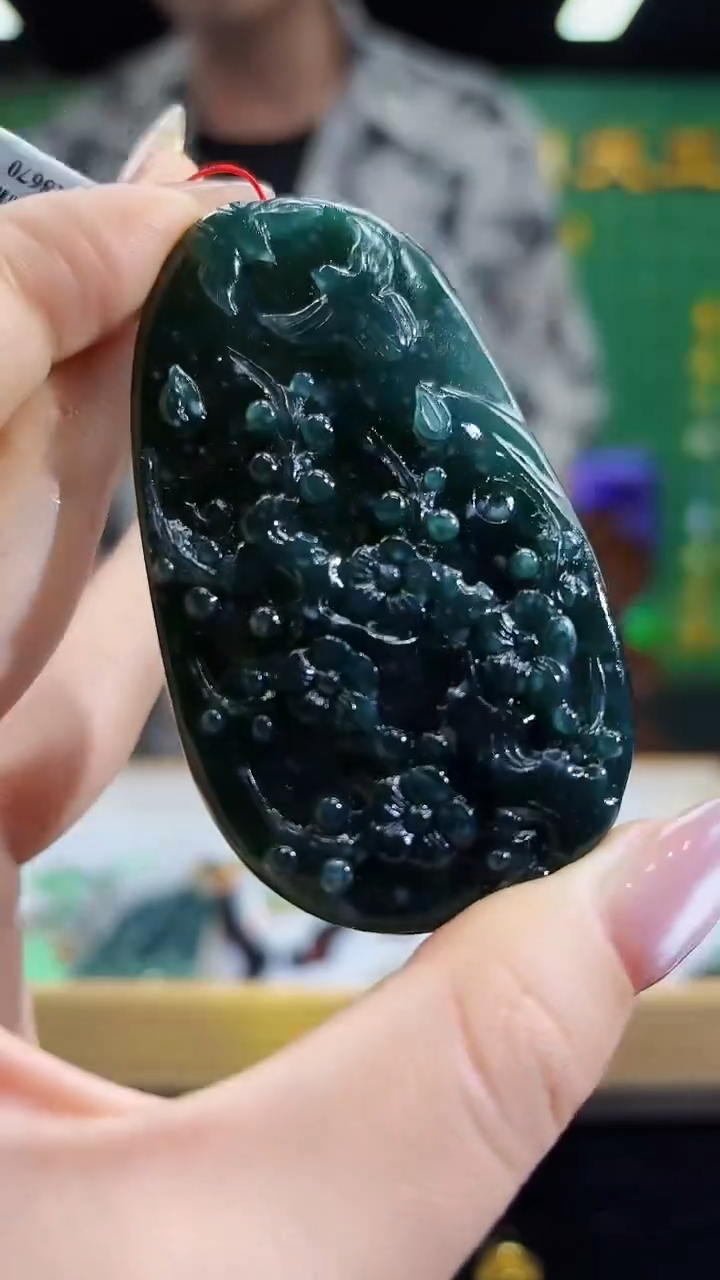 定制翡翠未镶嵌0530/Y/发其一件/