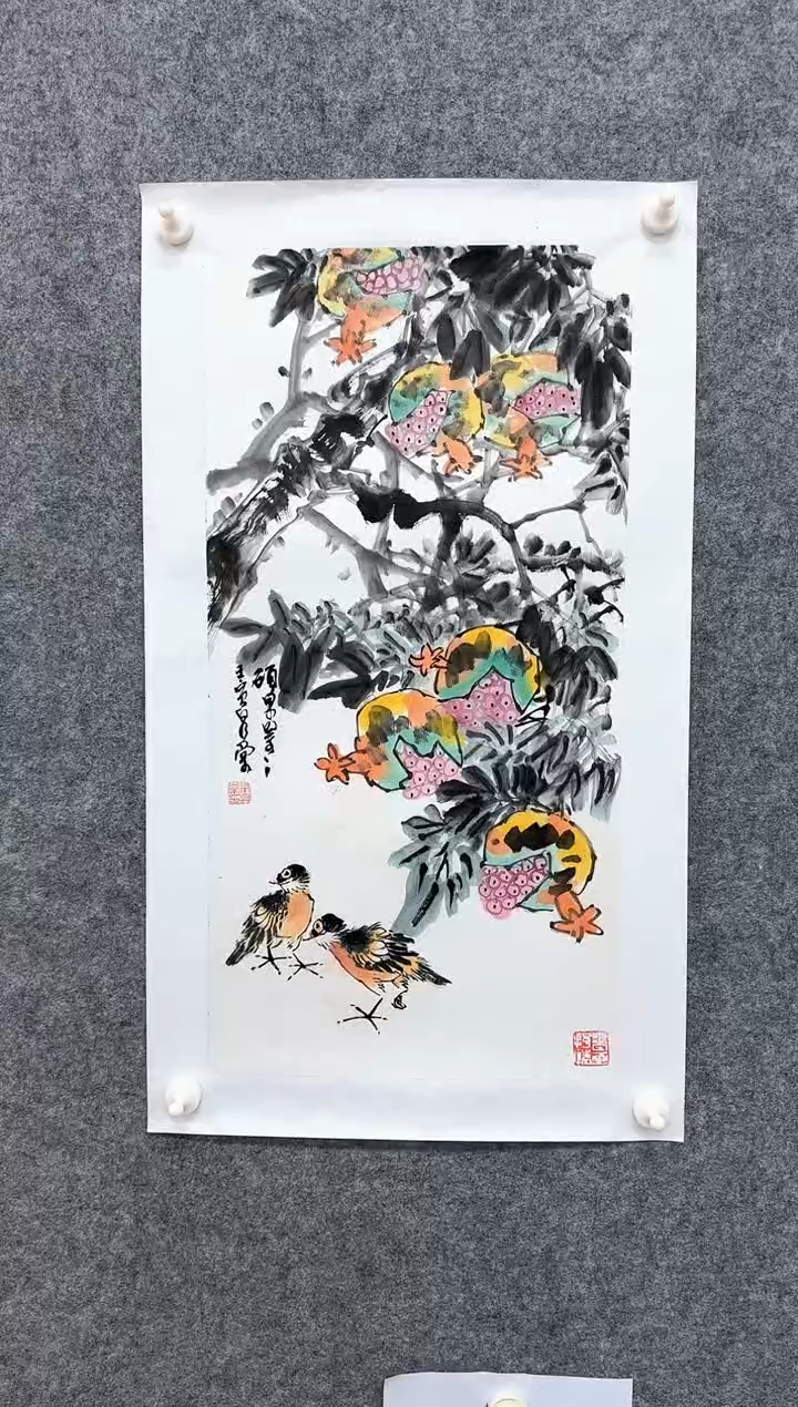 国画ST-WQT老师绘画作品