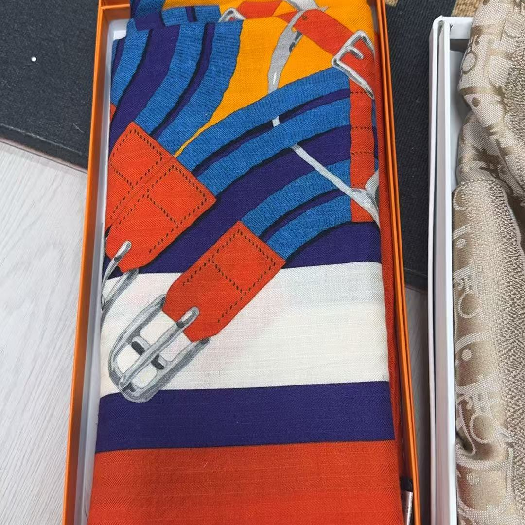 95新 Hermes/爱马仕 坤球奢选 爱马仕披肩