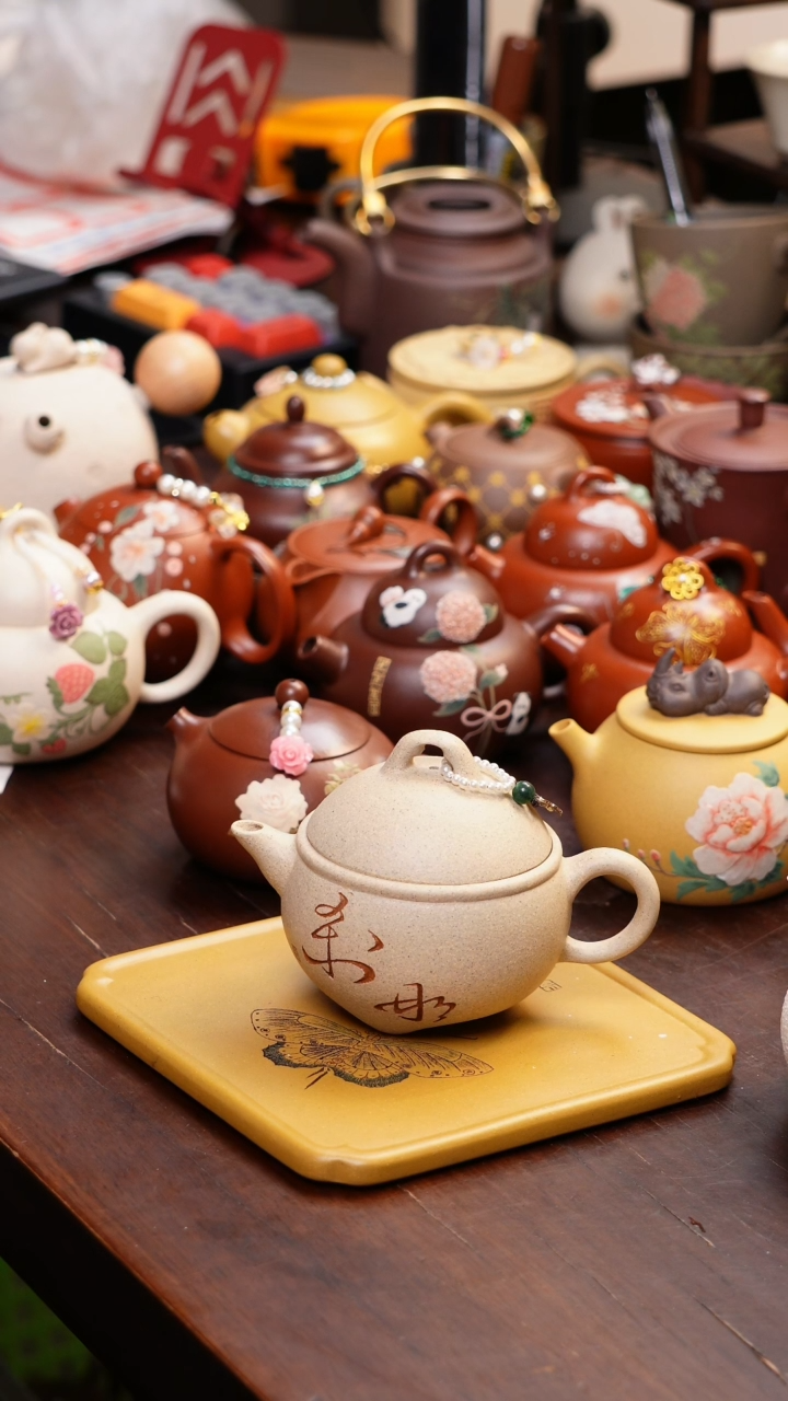 【闪购商品】原矿紫砂手工杯子朱泥