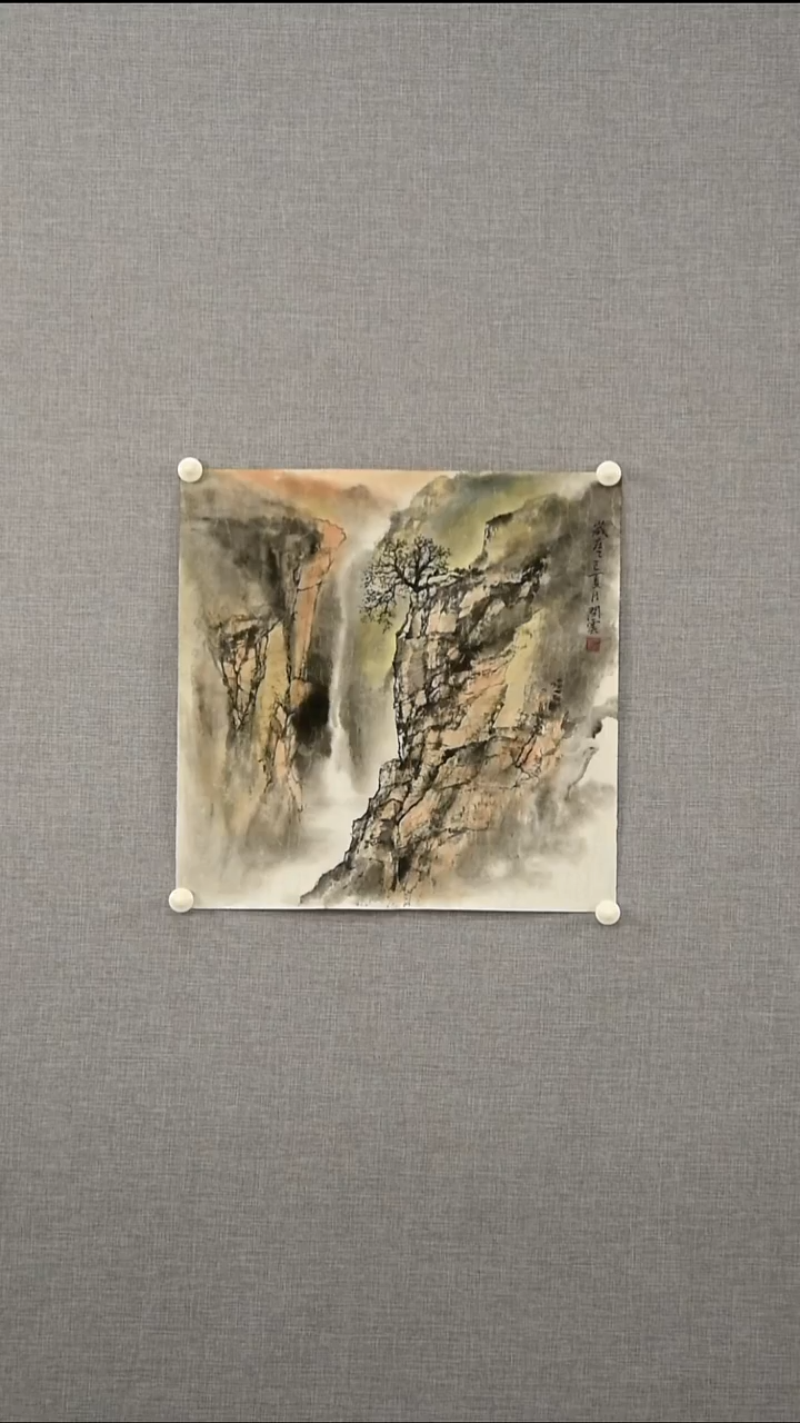 国画孟老师-山水-一平尺-35