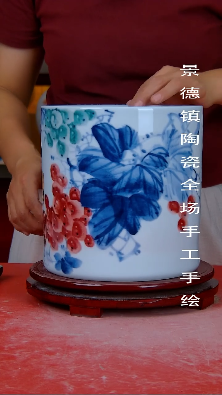 摆件景德镇陶瓷 全场手工手绘