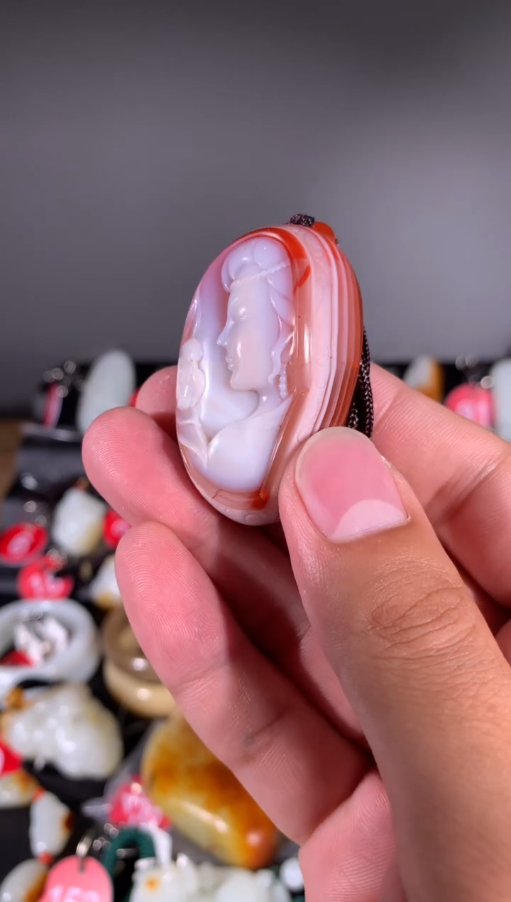 南红玛瑙未镶嵌挂件其他