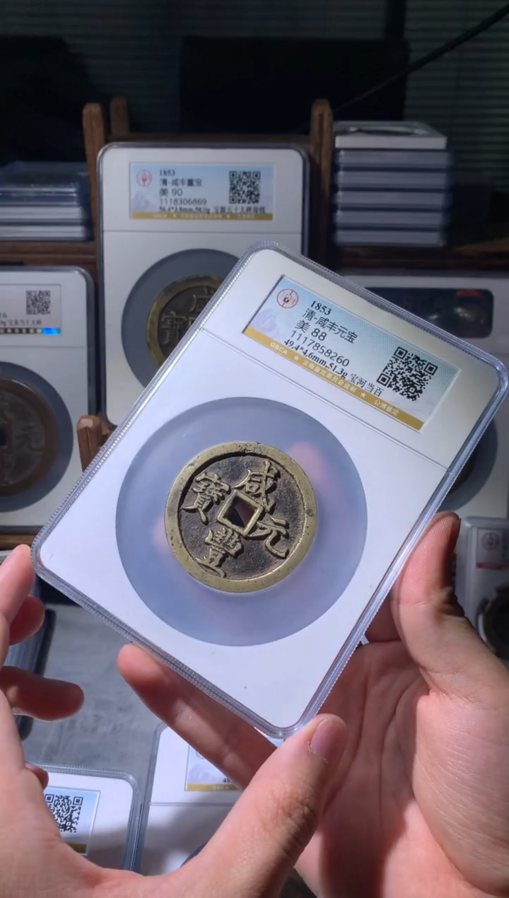 【闪购商品】铜咸丰元宝宝河当百88