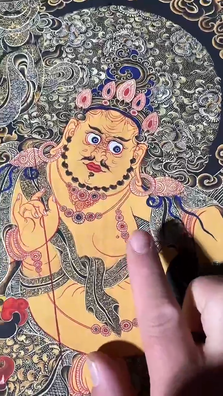 卷轴画藏式珍藏彩绘艺术馆126