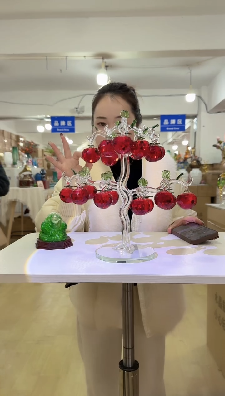 【闪购商品】无铅玻璃甄选花器-v-早