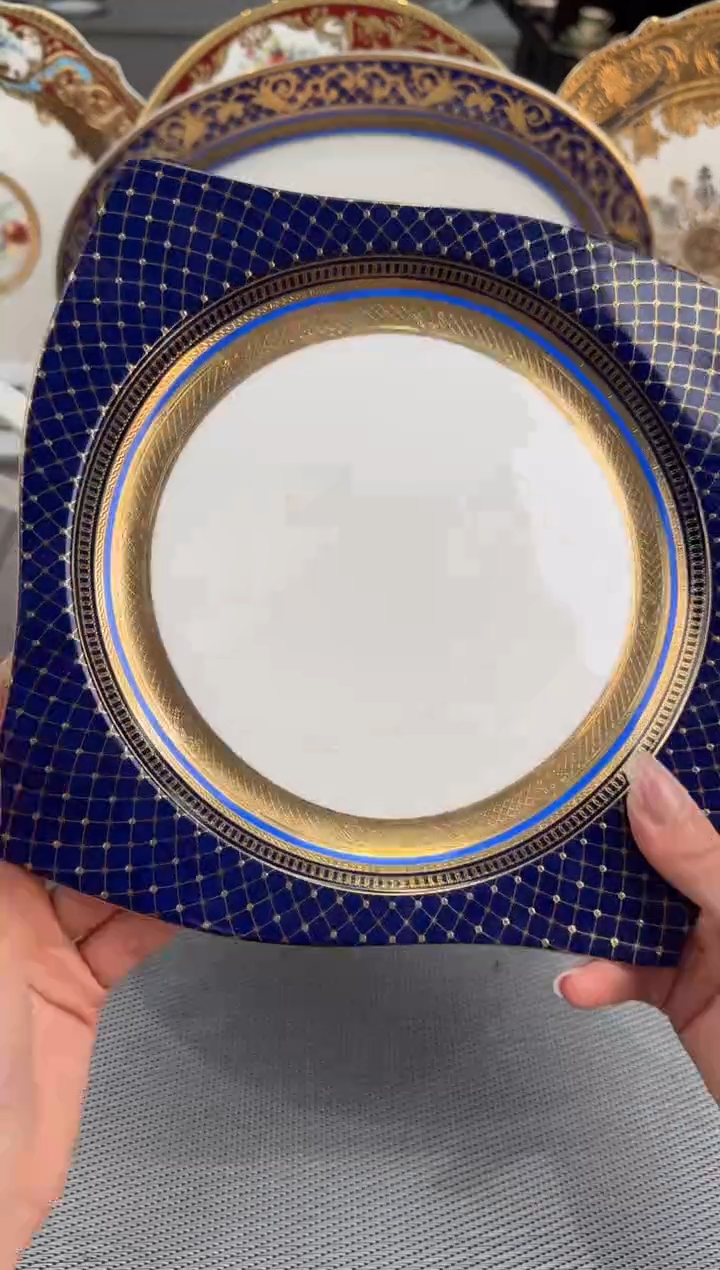 【闪购商品】瓷片8.5英寸异型盘福利款