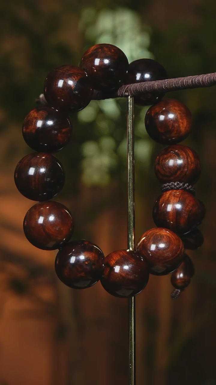 【闪购商品】黄花梨/降香黄檀手串/手链海南黄花梨2.0cm手串