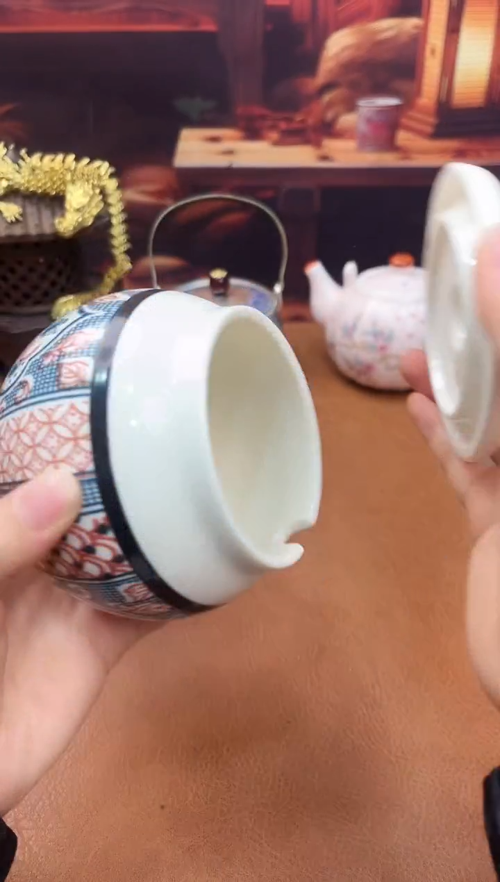 陶瓷茶具摆件旅行套组