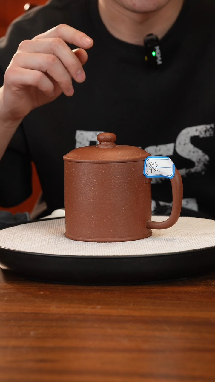 【闪购商品】紫砂茶杯微瑕红降坡泥老板杯