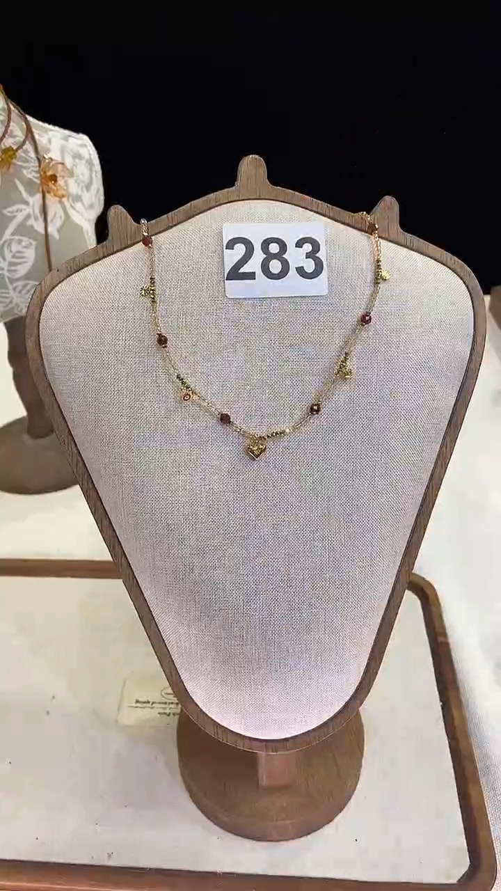 项链钛钢淡水珍珠283