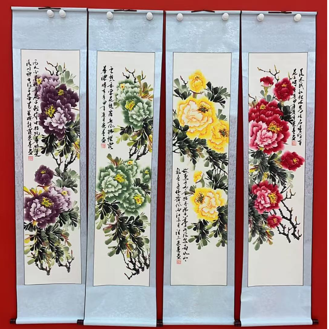 橱窗展示/书画作品/宣纸国画/不带框