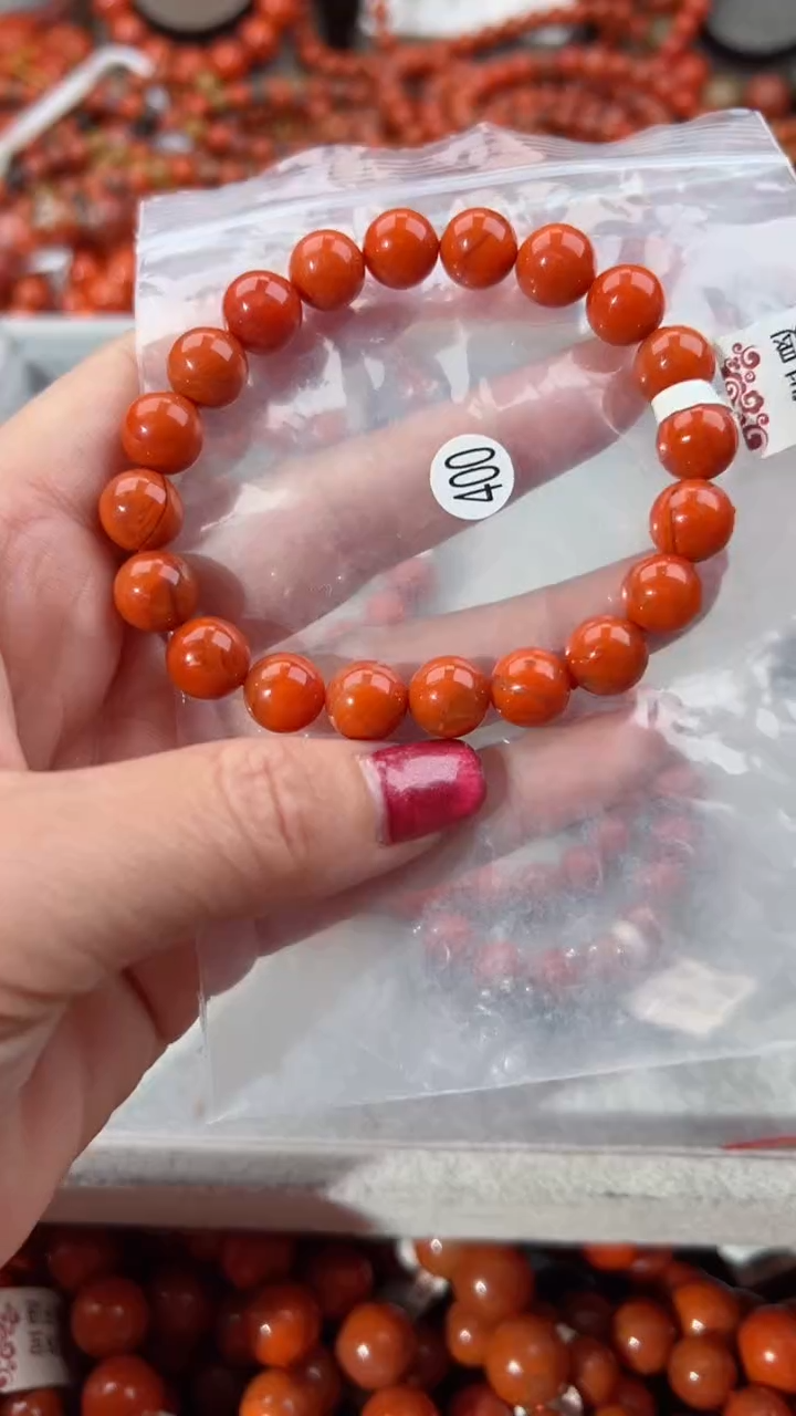 【闪购商品】南红玛瑙手串未镶嵌10