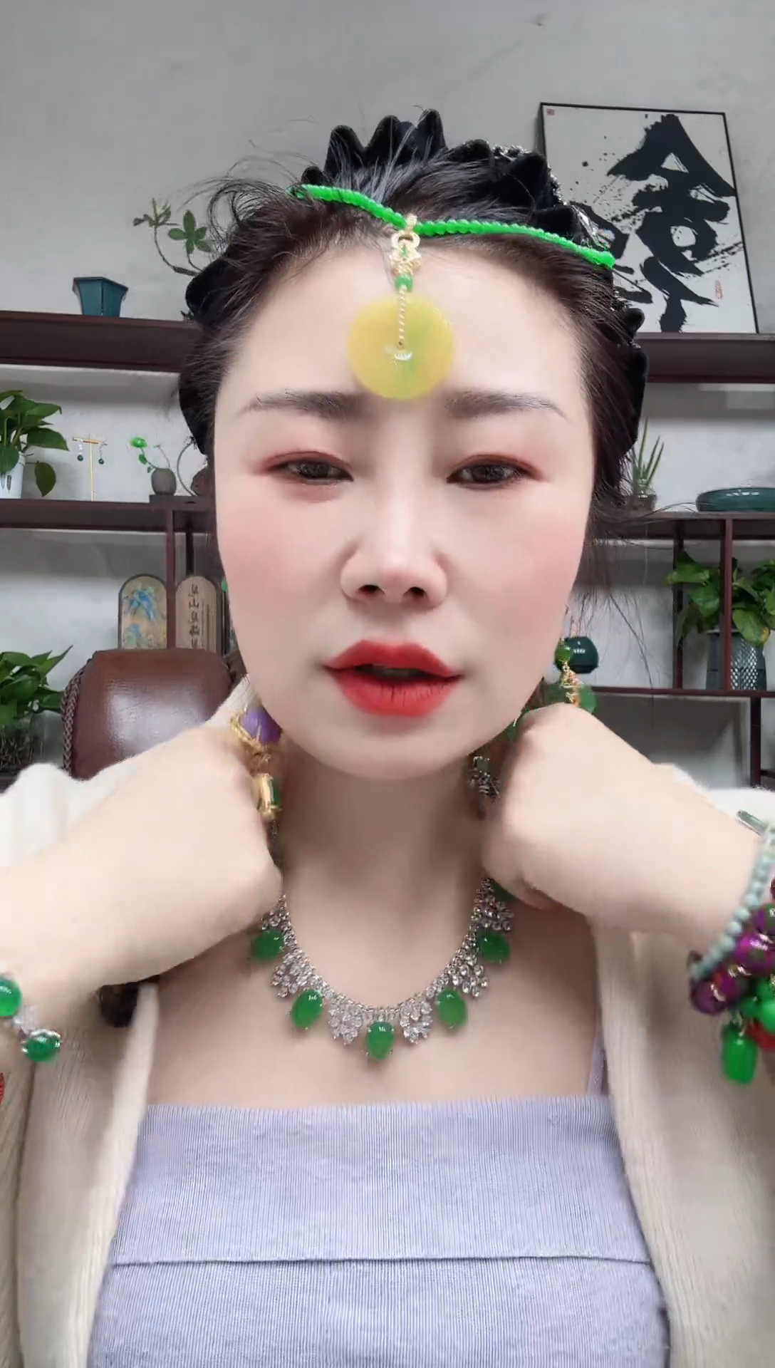 无非金属出*665编号颈饰