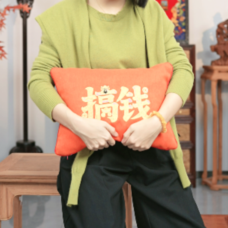 金丝楠木刨花搞钱抱枕