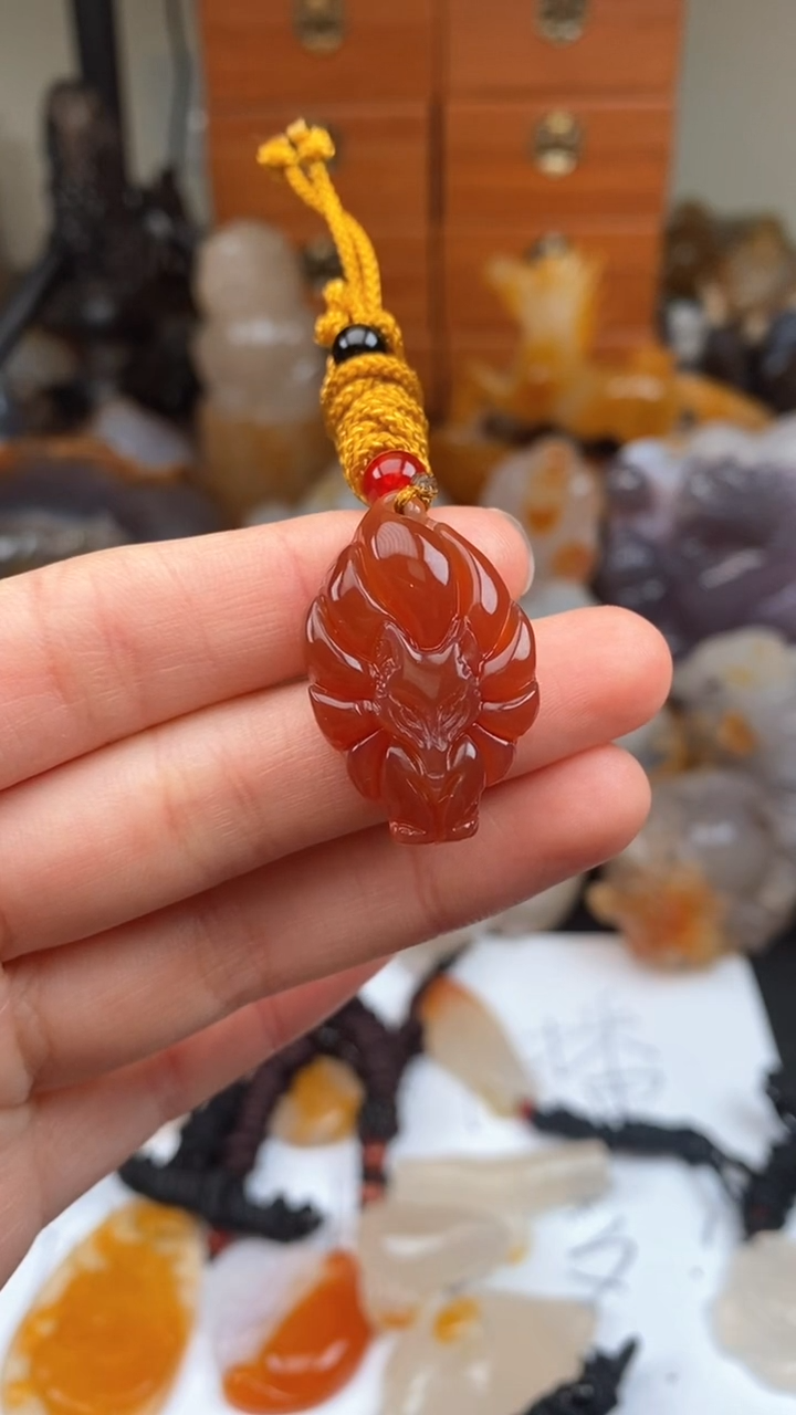 【闪购商品】玛瑙/玉髓颈饰未镶嵌AA