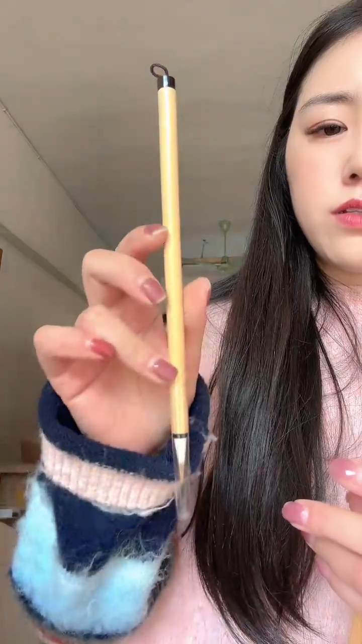 6号欧友大出锋2.5直径0.6白毫