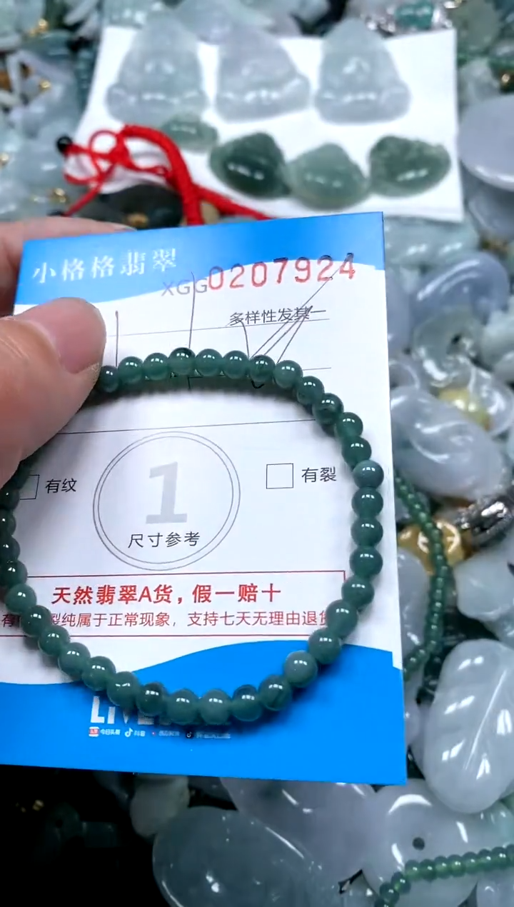 【闪购商品】翡翠颈饰未镶嵌闪购商品0207924