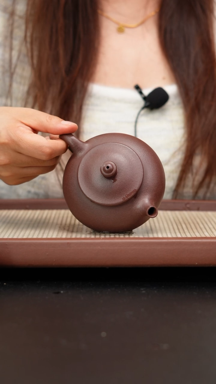 【闪购商品】紫砂茶壶中槽青寒江180cc