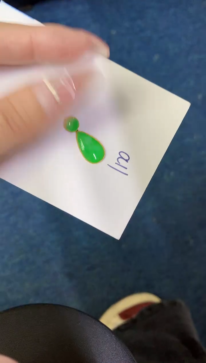 【闪购商品】翡翠颈饰18K金镶嵌000000000000