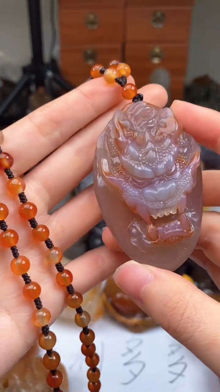 【闪购商品】玛瑙/玉髓颈饰合金AA