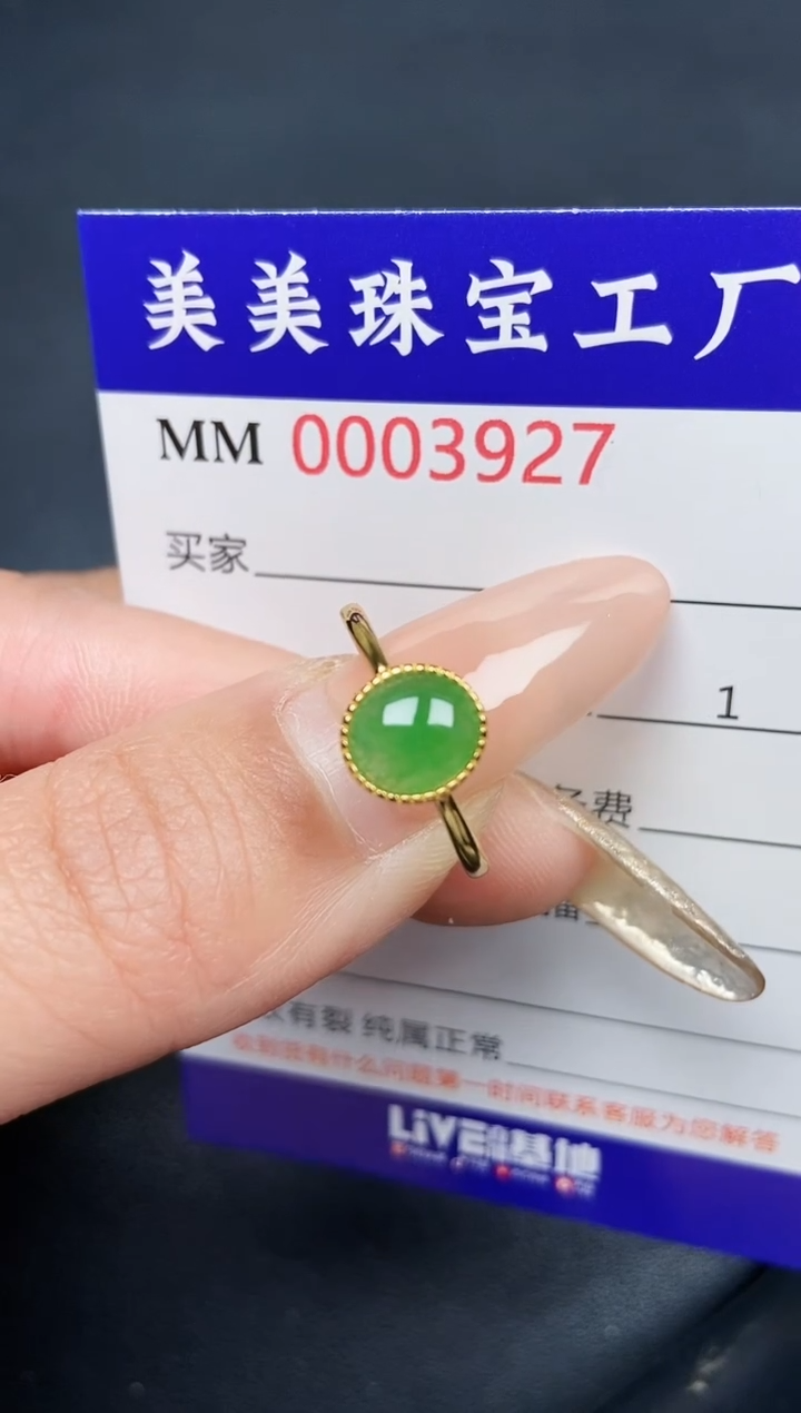 【闪购商品】翡翠颈饰银S925镶嵌3927