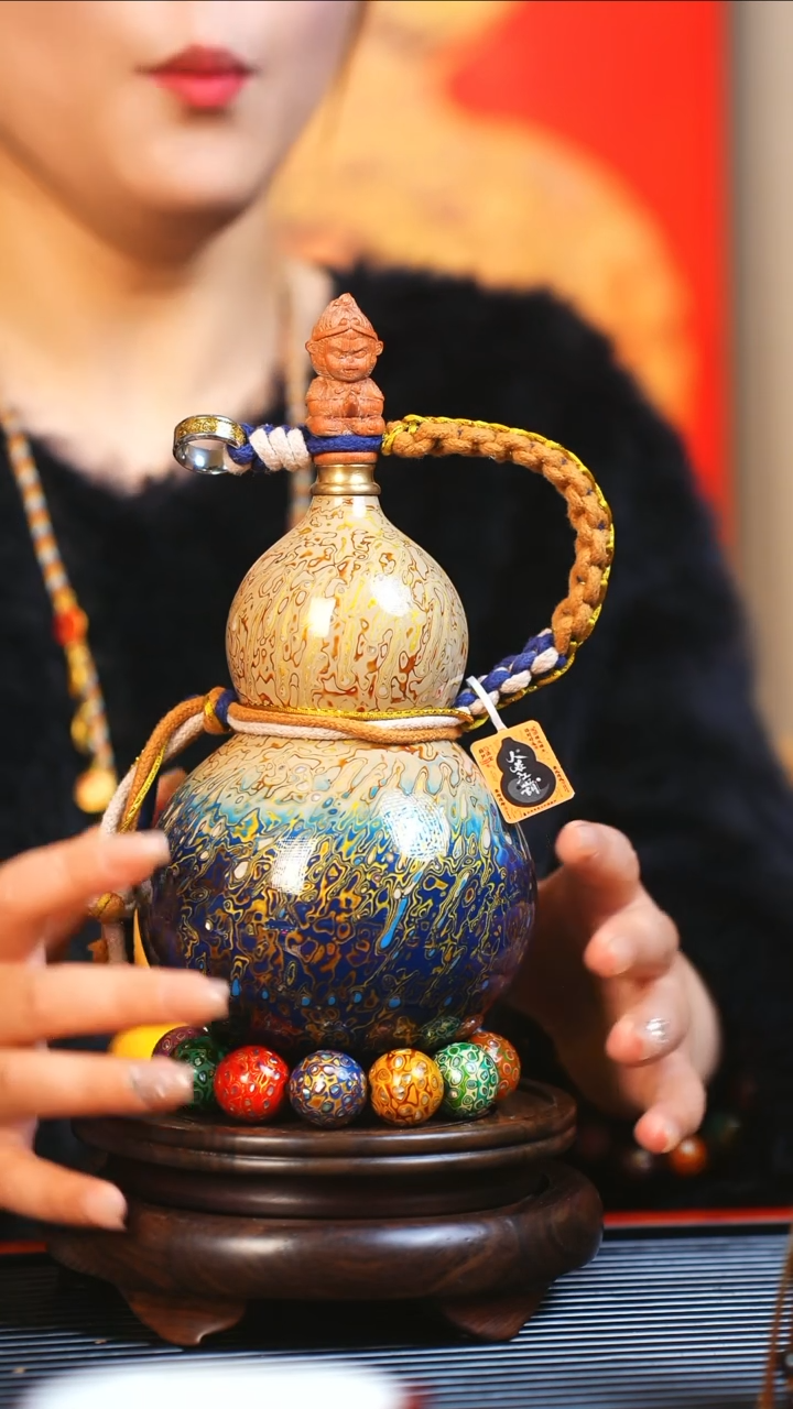 【闪购商品】JG113大师姐臻选漆艺真葫芦