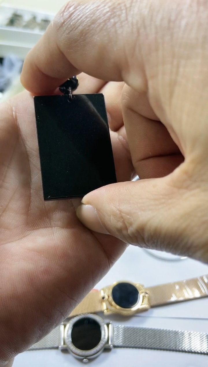 吊坠(不含链)未镶嵌翡翠无事牌