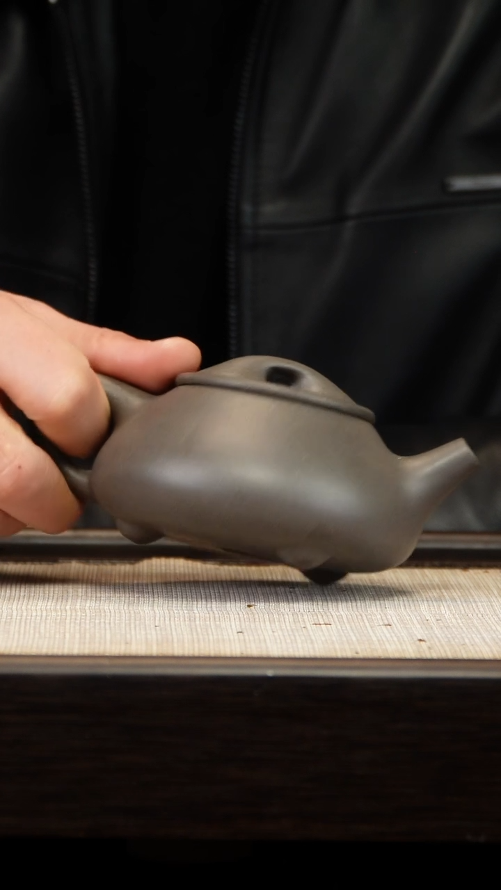 茶壶紫砂天青全手景州