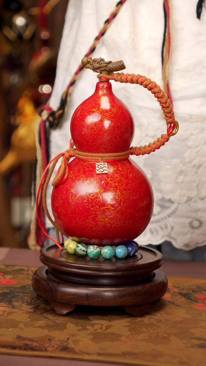 190易林高端工艺大漆酒葫芦--368