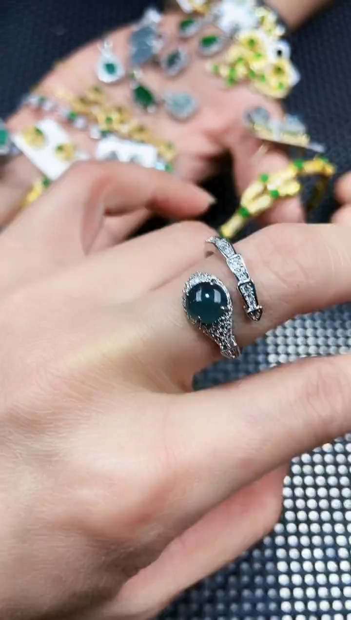 【闪购商品】翡翠戒指未镶嵌111111111