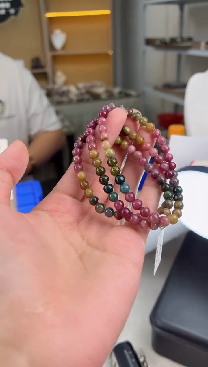 【闪购商品】碧玺手串未镶嵌HX5-641183-421683