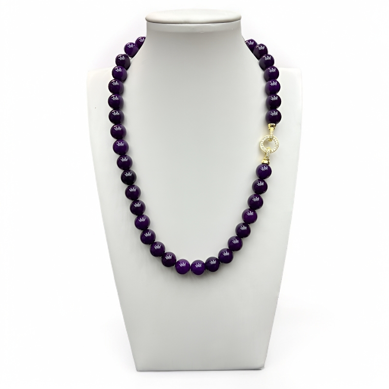 A1109紫苏国风12mm精品妈妈项链