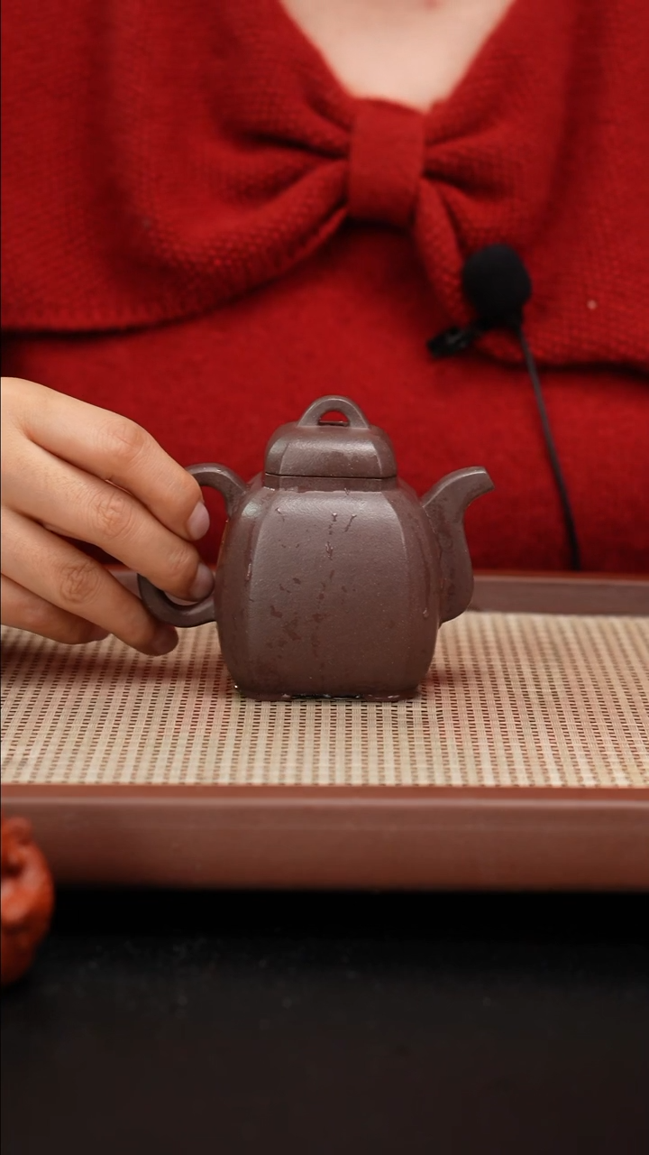 【闪购商品】紫砂茶壶底曹青福临八方160