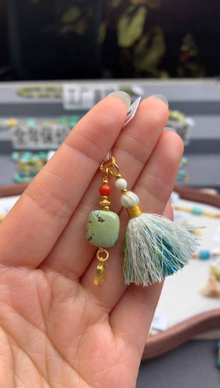 未镶嵌绿松石提溜茜.A185