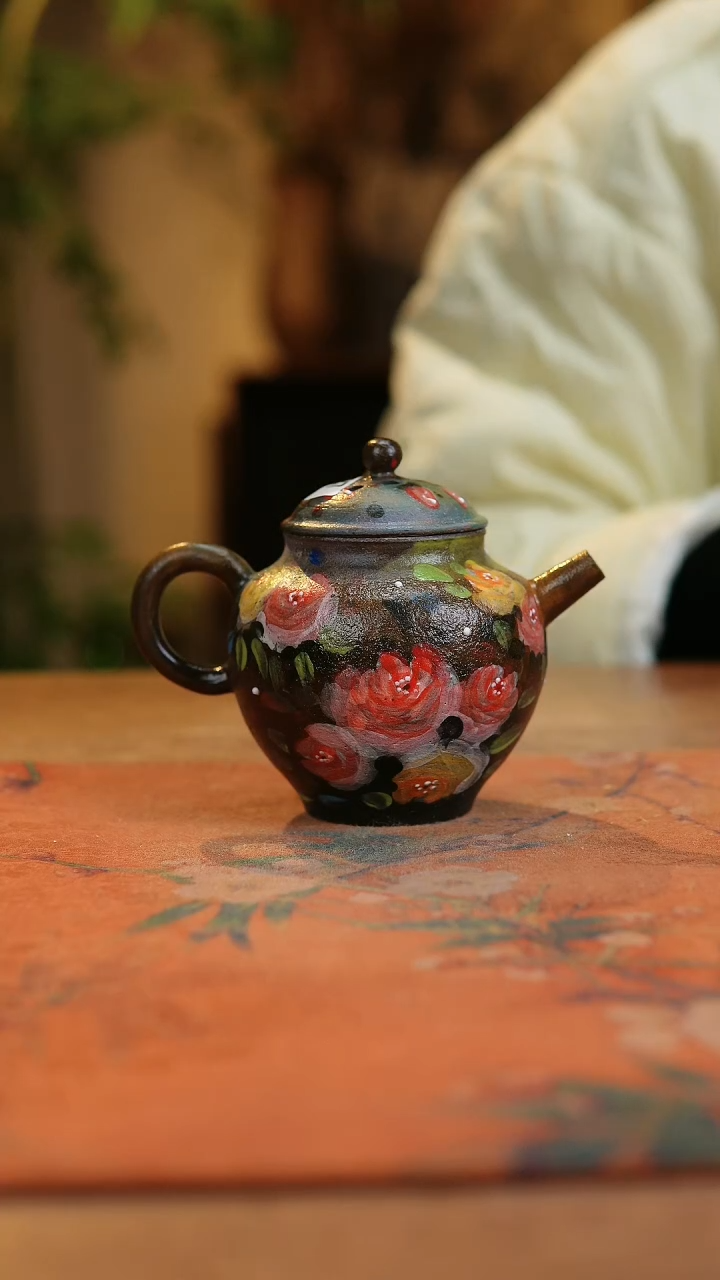 【闪购商品】瓷片1927景德镇手工手绘釉下彩高温瓷