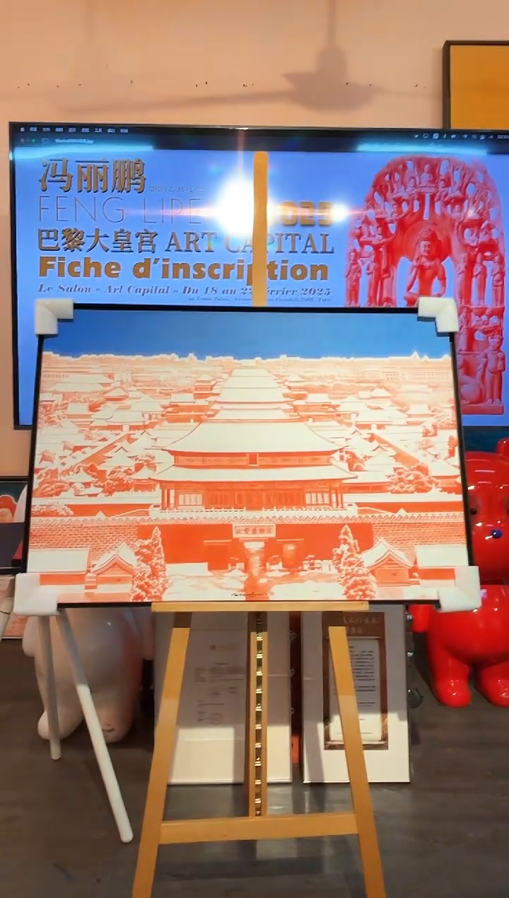 【闪购商品】油画L-冯老师绘画作品