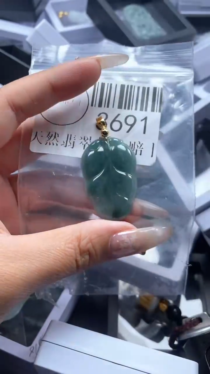 颈饰未镶嵌翡翠3691