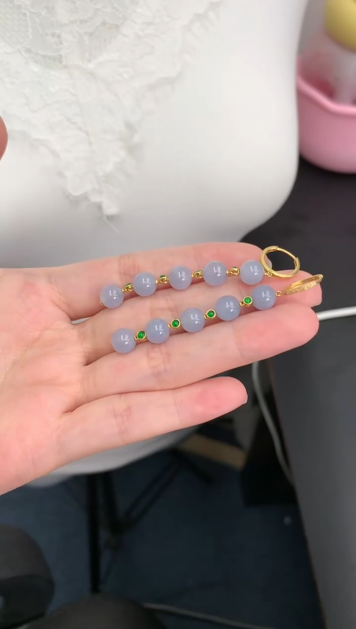 定制翡翠18K金镶嵌模式推广期24小时鉴赏期