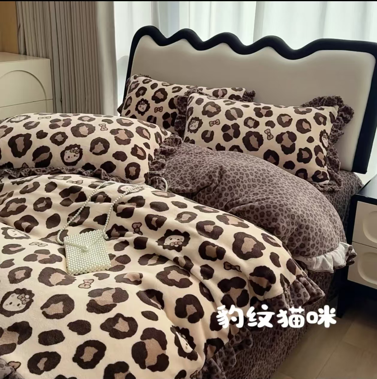 韩版牛奶绒四件套kt-S