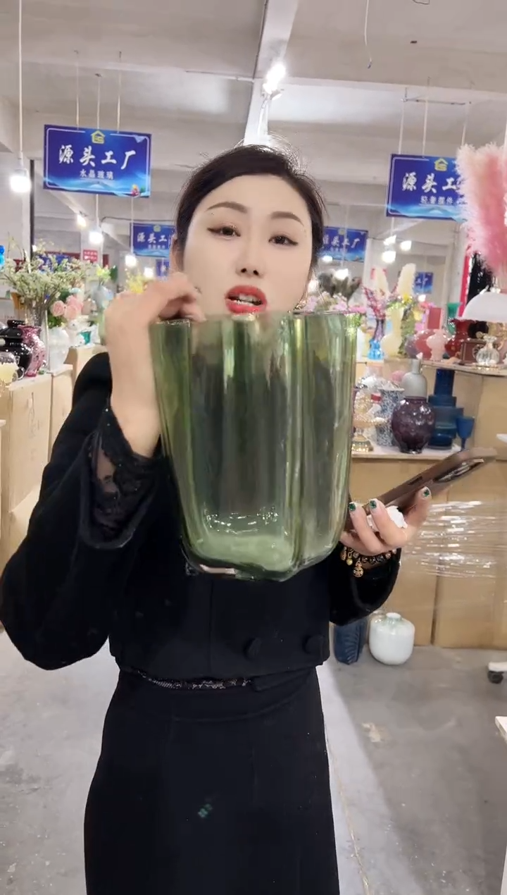 【闪购商品】玻璃私花贸易祁琪-微瑕--21DM9