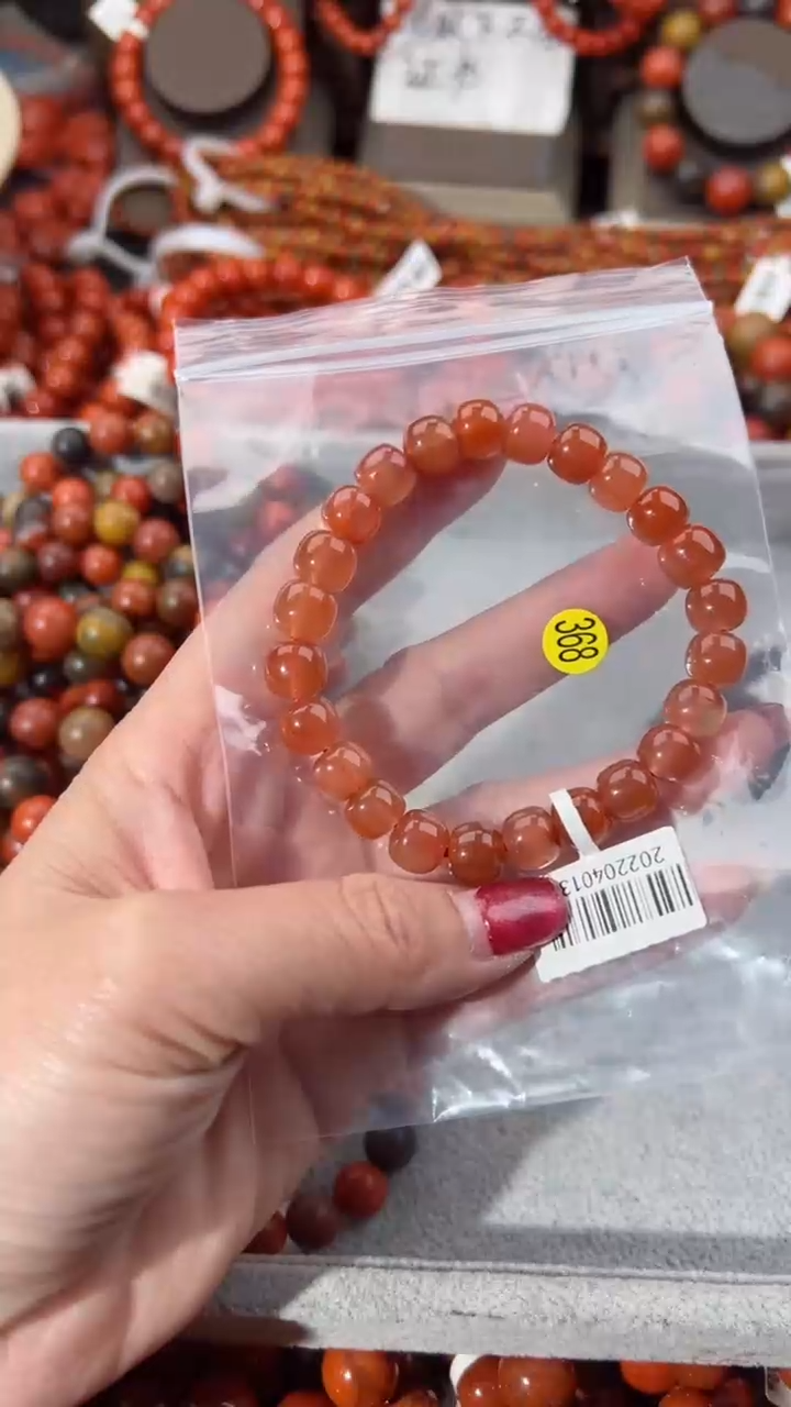 【闪购商品】南红玛瑙手串未镶嵌9