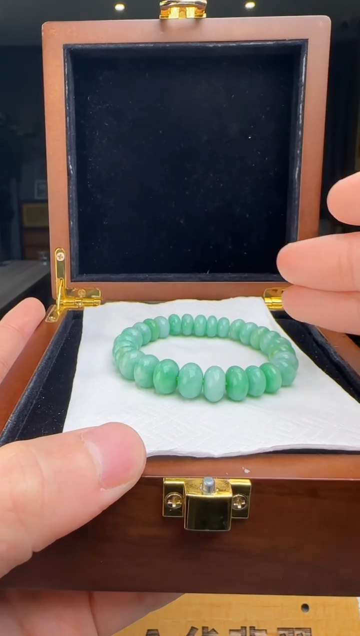 【闪购商品】翡翠手串未镶嵌DY@@WS1WX26816