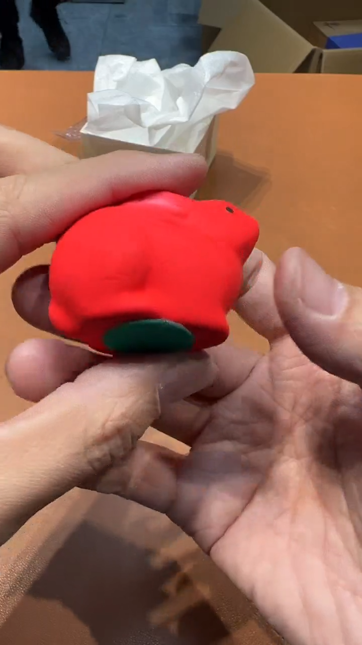 蓝*花阿达西日瓷摆件905