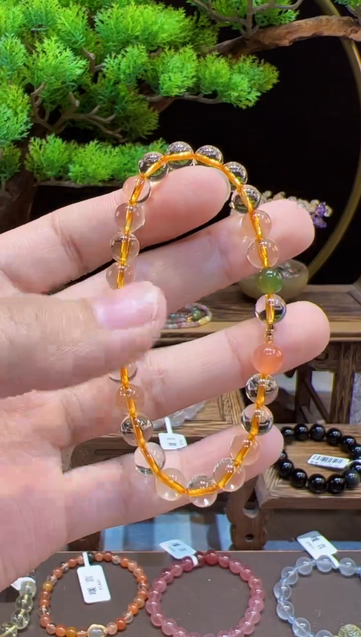 水晶手串未镶嵌@@手饰